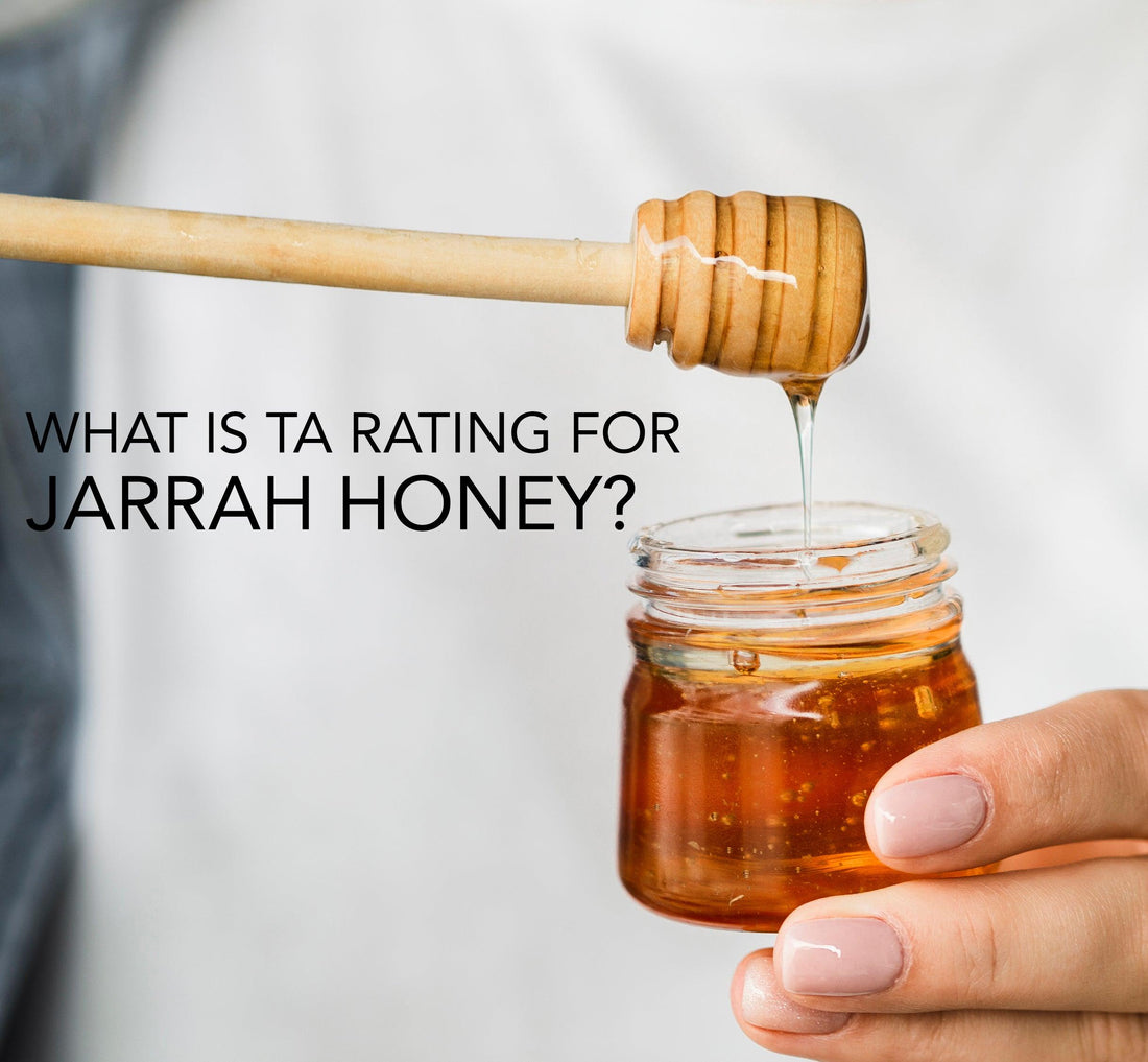 What is TA Ratings for Jarrah Honey? - Amber Gold Honey