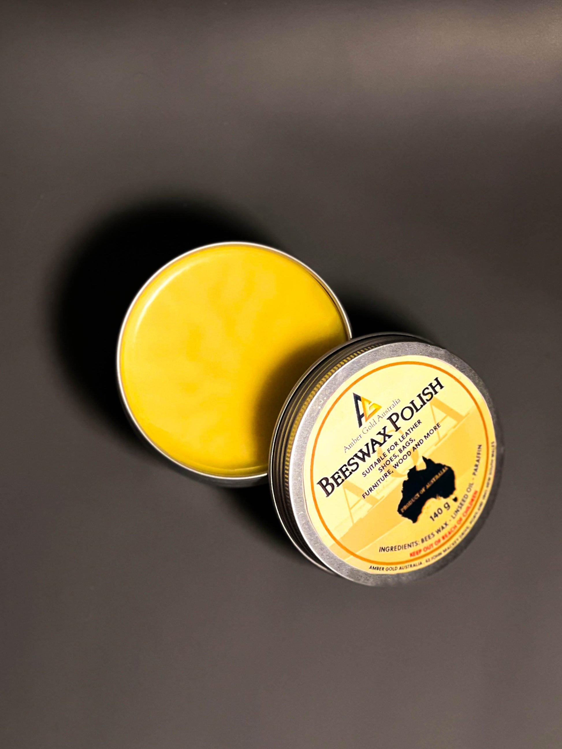 Beeswax Polish - Amber Gold Honey